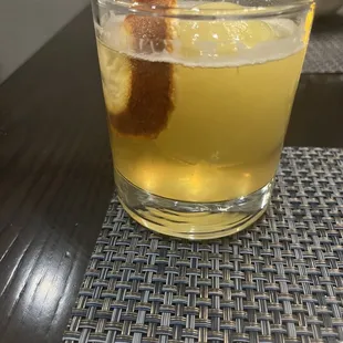 (I'm not sure of the name but it was served on fire with a lid) YUMMY!