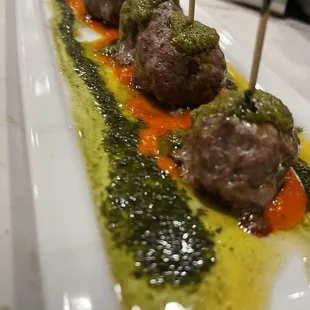Wagu Meatballs - DELICIOUS