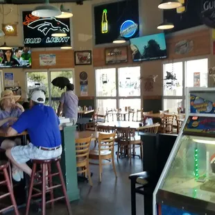 a man sitting at a bar