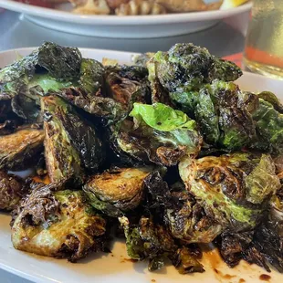 Fried Brussels Sprouts