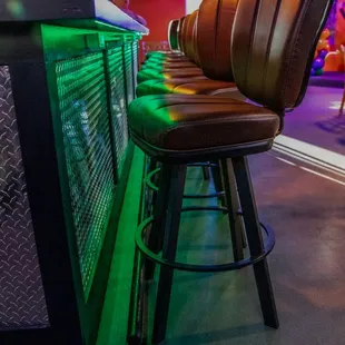 Bar Seating at The Thirsty Gnome