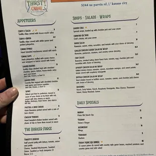 Food Menu