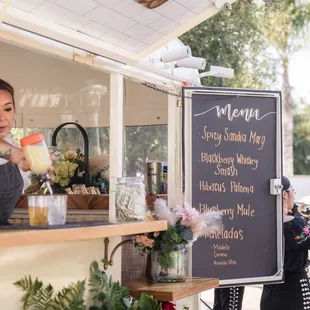 Bar Service with our Horse Trailer Bar