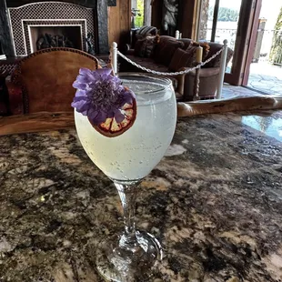 Beautiful garnishes to match our beautiful bride