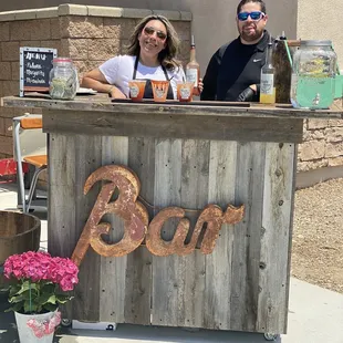 This is a smaller event that I witnessed the Thirsty Horse Mobile in action. No matter how big or small they get the job done!