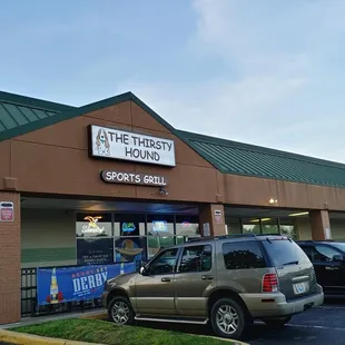 the outside of the restaurant