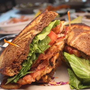 Salmon BLT