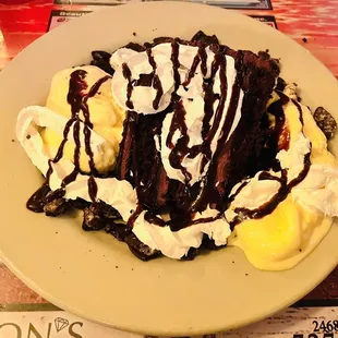 Chocolate cake Birthday dessert, Thirsty Marlin, Palm Harbour
