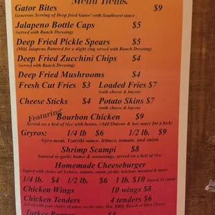We didn&apos;t eat anything but have heard everything on the menu is great.