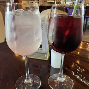 Watermelon Mint White Sangria &amp; Blueberry Cobbler Sangria