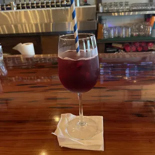 Berried in Chocolate Sangria