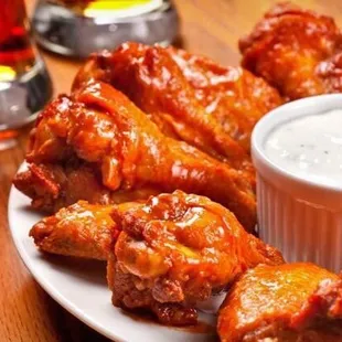 food, fried chicken, bbq wings, poultry, fried chicken wings, chicken, bbq chicken, chicken wings and fried chicken, chicken wings