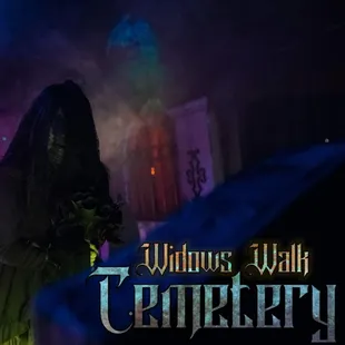 Our new for 2022 attraction, Widow's Walk Cemetery!