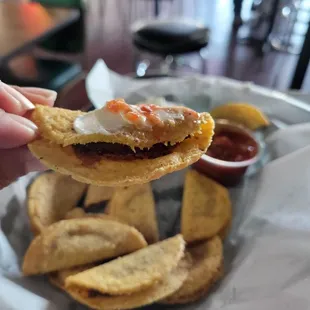 These mini tacos are pretty good