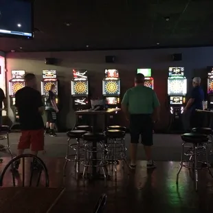 An abundance of dart boards