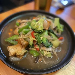 Pad Khing with Tofu &amp; Vegetables