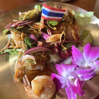 Phla Kung (Authentic Thai Style Salad) (Chef recommended)