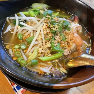 Tom Yum Shrimp Noodle Soup