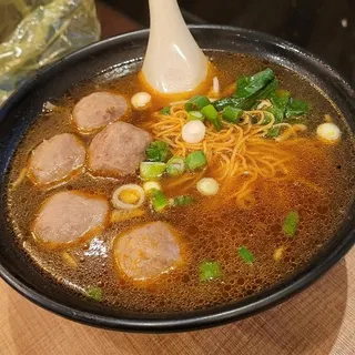 Beef Ball Noodle Soup