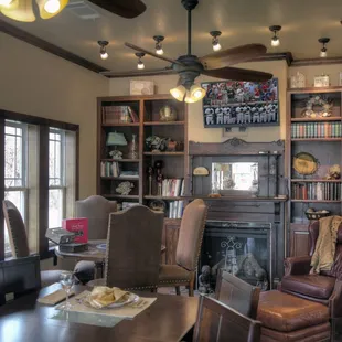 The main dining room at The Thornton Inn.