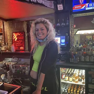 Allie, Great Bartender!