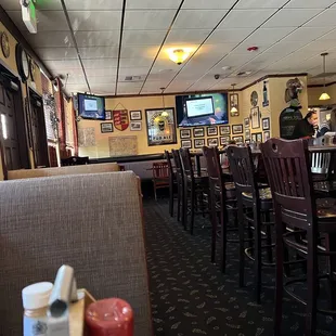 a man sitting at a bar