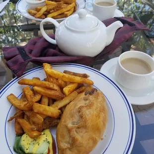 Lancashire pastry and Fish and chips 10/10. Delicious!!