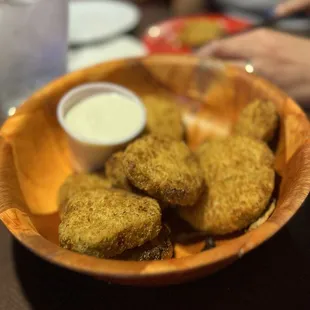 Fried Pickle Chips or Fried Pickle Spears
