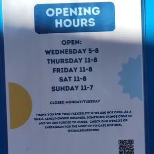 Hours posted, as pf Aug 1 2023