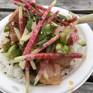 Poke Tuna Bowl is always so good!