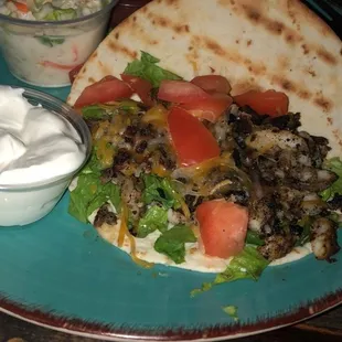 Had the fish tacos was very delicious.