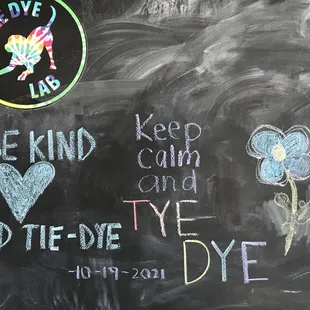 Be Kind and Tie Dye!