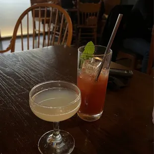 1/2 drunken $6 Daiquiri and $9 Zombie Happy hour price 4-7pm Monday to Friday