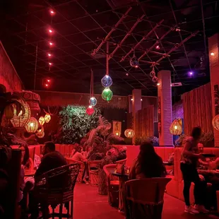 Ambiance i did like but a little too dark for some.