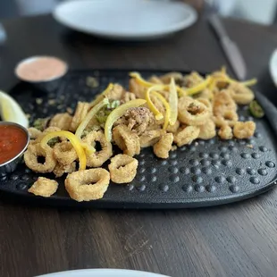 Fried Calamari, it was just ok