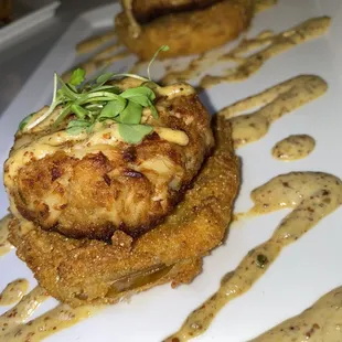 Cast Iron Crab Cakes