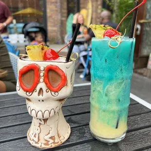 Rum Runner and Tilted Hawaiian