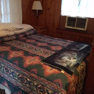 Had my blanket at bottom of bed, very nice touch, thank you!