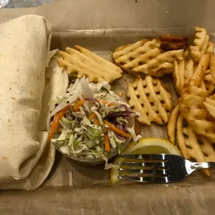 Salmon burrito is the best