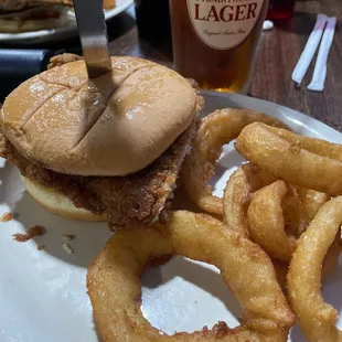 Half oz . Breaded Tenderloin
