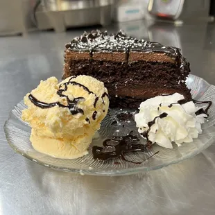 Double Decker Chocolate Cake