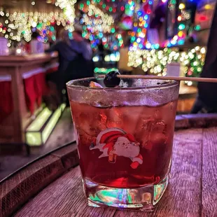 Widow Old Fashioned, during their Miracle holiday pop up.