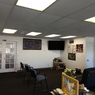 Sit back and watch a movie while, our professionals tint your vehicle.