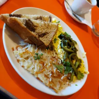 Green Onion Scramble