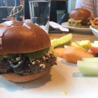Green Chile Burger