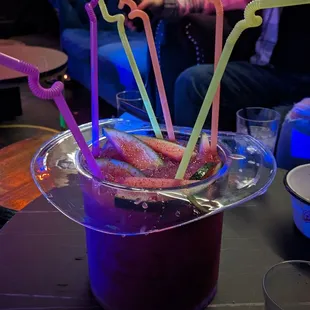 Mad Hatter - the drink to get if you want to get lit with your group