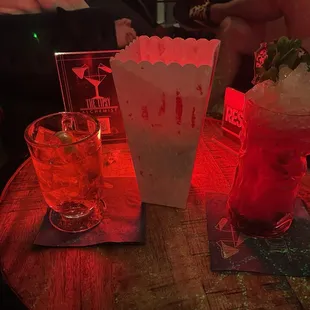 A drink recommended by the waitress.