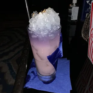 Princess and the pea gin drink