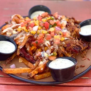 Smoked Brisket Cheese Fries