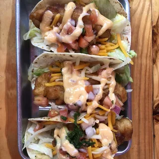 Fried Cod Tacos